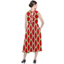 Strawberries Round Neck Boho Dress View2