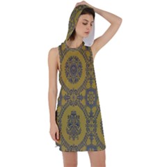 Tapestry Racer Back Hoodie Dress by nateshop