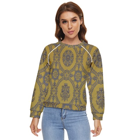 Tapestry Women s Long Sleeve Raglan Tee by nateshop