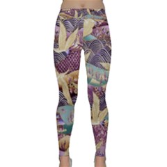 Textile Fabric Pattern Classic Yoga Leggings