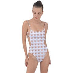 Sweet Hearts Tie Strap One Piece Swimsuit by ConteMonfrey