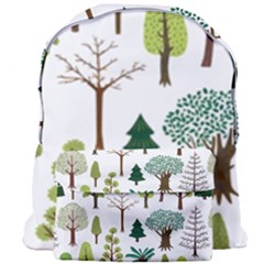 Chrismas Tree Greeen  Giant Full Print Backpack by nateshop