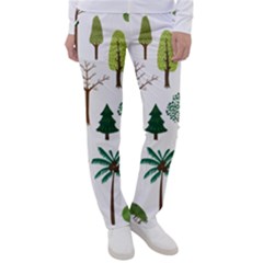 Chrismas Tree Greeen  Women s Casual Pants by nateshop