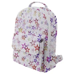 Christmasstars-004 Flap Pocket Backpack (small)