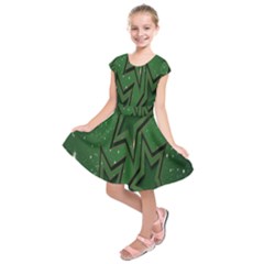 Starchristmas Kids  Short Sleeve Dress by nateshop