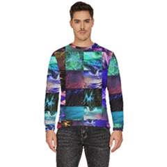 Patchwork Decorative Decor Tile Men s Fleece Sweatshirt