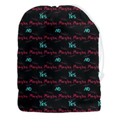 Doodle Lettering Background Drawstring Pouch (3xl) by Ravend