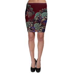 Art 3d Mandelbulb Mandelbrot Fractal Graphic Bodycon Skirt by danenraven