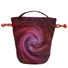 Galaxy Fog Kosmus Universe Drawstring Bucket Bag