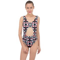 A-new-light Center Cut Out Swimsuit by DECOMARKLLC