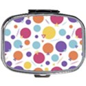 Background Polka Dot Mini Square Pill Box View1