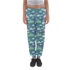 Llama Clouds  Women s Jogger Sweatpants by ConteMonfrey