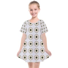 Abstract Blossom Kids  Smock Dress by ConteMonfrey