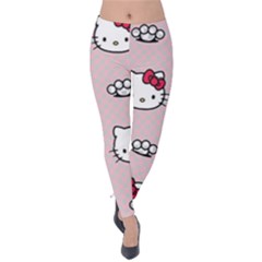 Hello Kitty Velvet Leggings by nateshop