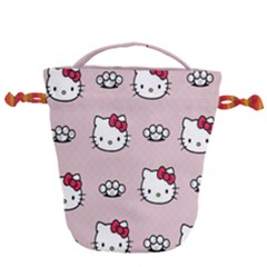 Hello Kitty Drawstring Bucket Bag by nateshop