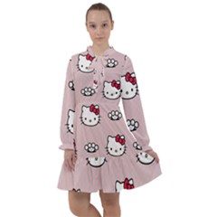 Hello Kitty All Frills Chiffon Dress by nateshop