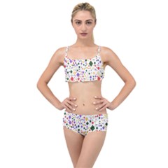 Illustration Layered Top Bikini Set by nateshop