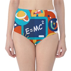 Natural Science Physics Laboratory Formula Classic High-waist Bikini Bottoms by danenraven
