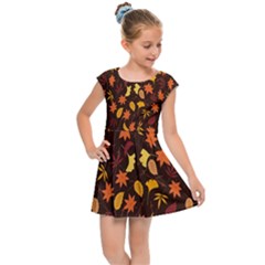 Thanksgiving Kids  Cap Sleeve Dress