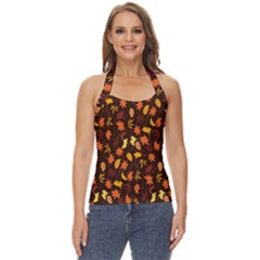 Thanksgiving Basic Halter Top by nateshop