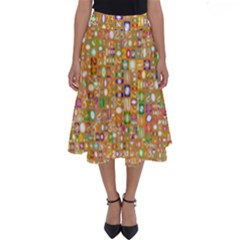 Calendar -1 Perfect Length Midi Skirt by nateshop