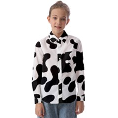 Cow Pattern Kids  Long Sleeve Shirt
