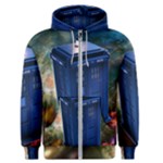 The Police Box Tardis Time Travel Device Used Doctor Who Men s Zipper Hoodie