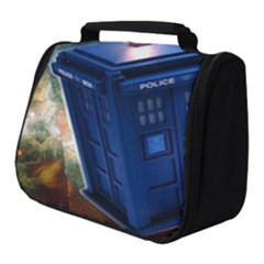 The Police Box Tardis Time Travel Device Used Doctor Who Full Print Travel Pouch (small) by Jancukart