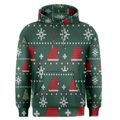 Beautiful Knitted Christmas Xmas Pattern Men s Core Hoodie