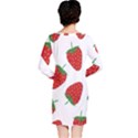 Seamless-pattern-fresh-strawberry Long Sleeve Nightdress View2