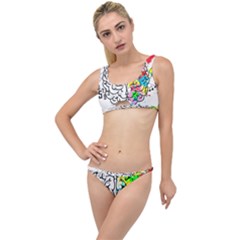 Brain Left Logic Language Science The Little Details Bikini Set by Wegoenart