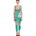 Seamless-pattern-cute-cat-cartoon-with-hand-drawn-style One Piece Catsuit View1