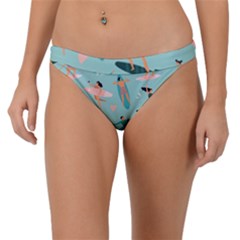 Beach-surfing-surfers-with-surfboards-surfer-rides-wave-summer-outdoors-surfboards-seamless-pattern- Band Bikini Bottom by Jancukart