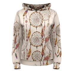 Coloured-dreamcatcher-background Women s Pullover Hoodie