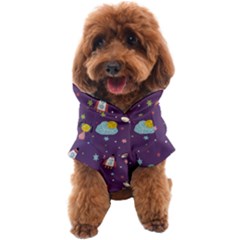 Space Travels Seamless Pattern Vector Cartoon Dog Coat by Wegoenart