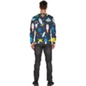 Big Set Cute Astronaut Space Planet Star Alien Rockets Ufo Constellation Satellite Moon Men s Fleece Sweatshirt View4