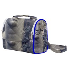 Men Taking Photos Of Greek Goddess Satchel Shoulder Bag by dflcprintsclothing