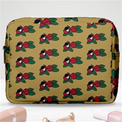 Guarana Fruit Brown Make Up Pouch (large)