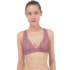 Painted Wood Classic Banded Bikini Top by ConteMonfrey