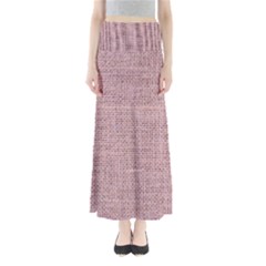 Terracotta Linen Full Length Maxi Skirt by ConteMonfrey