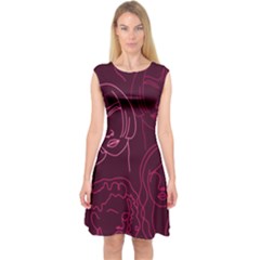 Im Only Woman Capsleeve Midi Dress by ConteMonfrey