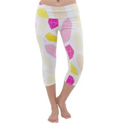 Crystal Energy Capri Yoga Leggings