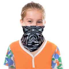 Autumn Patterns Face Covering Bandana (kids) by kaleidomarblingart