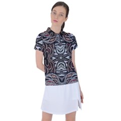 Autumn Patterns Women s Polo Tee