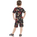 Christmas pattern with snowflakes-berries Kids  Tee and Shorts Set View2