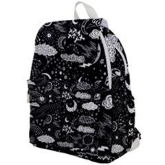 Vector-set-sketch-drawn-with-space Top Flap Backpack