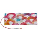 Rainbow Pattern Roll Up Canvas Pencil Holder (S) View1