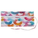 Rainbow Pattern Roll Up Canvas Pencil Holder (S) View2