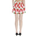 Watermelon Cuties White Pleated Mini Skirt View2