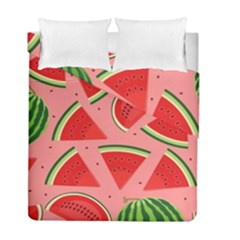 Red Watermelon  Duvet Cover Double Side (full/ Double Size) by ConteMonfrey